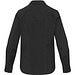 Carnelian 133 g/m² Popeline Bluse, schwarz, M