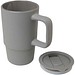 Carter 450 ml Keramiktasse mit Kunststoffdeckel, grau