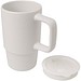 Carter 450 ml Keramiktasse mit Kunststoffdeckel, weiss
