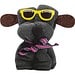 Cartoon Handtuch FLAVIO, anthrazit