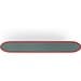 CASSINI. Powerbank 4'000 mAh mit 5W wireless Ladegerät aus Recyceltes Aluminium (100 % rAL), Rot