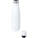 Cove 750 ml RCS-zertifizierte, einwandige Trinkflasche aus recyceltem Edelstahl, weiss