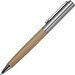 CrisMa Kugelschreiber mit geriffelter Griffzone SIENNA, beige
