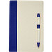 Dairy Dream A5 Notizbuch und Kugelschreiber-Set aus recyceltem Milchkarton, blau