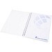 Desk-Mate® A5 Notizbuch mit Kunststoff Cover und Spiralbindung, weiß, 50 pages