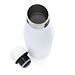 Einfarbige Vakuumisolierte Stainless Steel Flasche, weiß