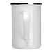 Emaille Tasse, weiss