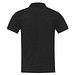 Emerald Polo Unisex aus recyceltem Material, schwarz, S