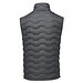 Epidote isolierter Daunen-Bodywarmer für Herren, storm grey, S