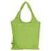 Faltbare Einkaufstasche aus Baumwolle, apfelgrün