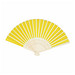 Faltbarer Fächer BAMBOO COOL,gelb