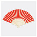 Faltbarer Fächer BAMBOO COOL,rot