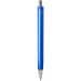 Feld RCS recycelter Kugelschreiber mit Metallic-Finish (schwarze Mine), royalblau