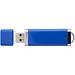 Flat USB-Stick, blau, 2GB