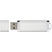 Flat USB-Stick, silber, 2GB