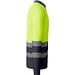 Sicherheits-Langarm-Poloshirt, XL, Grau/Neon-Gelb
