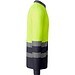 Sicherheits-Langarm-Poloshirt, XXL, Grau/Neon-Gelb