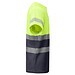 Funktionsshirt Tauri mit kurzen Ärmeln, XXXL, bleigrau/fluor yellow