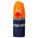Funktionsshirt Tauri mit kurzen Ärmeln, XXXL, navy/fluor orange