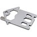 Geschenkartikel: ROMINOX® Key Tool House / Haus (21 Funktionen) im Motiv-Mäppchen Danke, silber