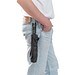 GUSTAVO. Recyceltem Polyester (100% rPET) 190T Pongee-Schirm mit automatischer Öffnung und Schließung, Schwarz