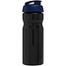 H2O Active® Base 650 ml Sportflasche mit Klappdeckel, schwarz/blau