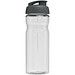 H2O Active® Base 650 ml Sportflasche mit Klappdeckel, transparent/grau