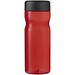 H2O Active® Base Tritan™ 650-ml-Sportflasche mit Drehdeckel, rot/schwarz