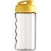 H2O Active® Bop 500 ml Sportflasche mit Klappdeckel, transparent/gelb