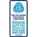 H2O Active® Eco POP Vibe 850 ml Sportflasche mit Klappdeckel, kohle