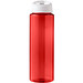 H2O Active® Eco Vibe 850 ml Sportflasche mit Ausgussdeckel, rot, weiß