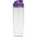 H2O Active® Tempo 700 ml Sportflasche mit Klappdeckel, transparent/lila