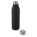 Harper 700 ml RCS-zertifizierte Sportflasche aus Edelstahl mit Metallschlaufe, schwarz