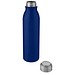 Harper 700 ml Sportflasche aus Edelstahl mit Metallschlaufe, mittelblau