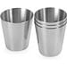 HIMALAYAS. Set mit 4 Edelstahlbechern 25 mL, Silber
