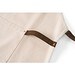 HOLM Schürze mit Metalldetails, Naturhell