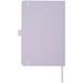 Honua A5 Notizbuch aus recyceltem Papier mit Cover aus recyceltem PET, fliederfarben