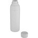 Illuminate 650 ml RCS doppelwandige Isolierflasche aus recyceltem Edelstahl, weiss