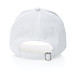 Impact 6 Panel Kappe aus 280gr rCotton mit AWARE Tracer, weiß