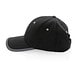 Impact AWARE™ 280gr Brushed rCotton 6 Panel Kontrast-Cap, schwarz