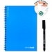INFINITEBOOK PLAIN A5. "Infinitebook" mit flexiblem Einband und 15 unlinierten Whiteboard Seiten, Königsblau