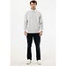 IQONIQ Elgon Quarter-Zip-Sweater, light heather grey, L