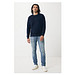 Iqoniq Etosha Lightweight Sweater aus recycelter Baumwolle, navy blau, XS