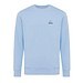 Iqoniq Etosha Lightweight Sweater aus recycelter Baumwolle, sky blue, M