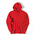 Iqoniq Jasper Hoodie aus recycelter Baumwolle, rot, XS