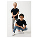 Iqoniq Koli Kids T-Shirt aus recycelter Baumwolle, schwarz, 5-6 y