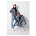 Iqoniq Makalu Damen Softshelljacke, vulcano heather grey, XXL