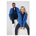 Iqoniq Makalu Herren Softshelljacke aus recyceltem Polyester, Königsblau, M