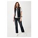 Iqoniq Meru Damen Bodywarmer aus recyceltem Polyester, schwarz, M