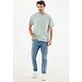 Iqoniq Nikko Heavyweight T-Shirt, Iceberg green, M